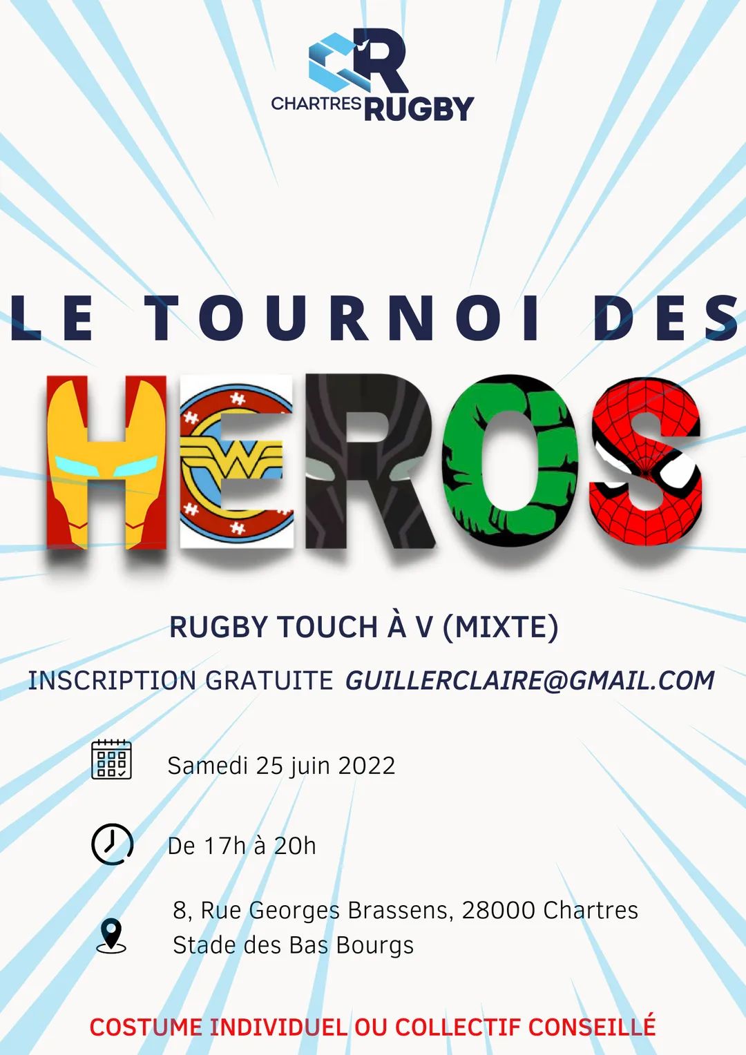 Le tournoi des héros - 25 Juin 2022 